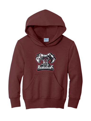 Youth Core Fleece Pullover Hooded Sweatshirt preview, front