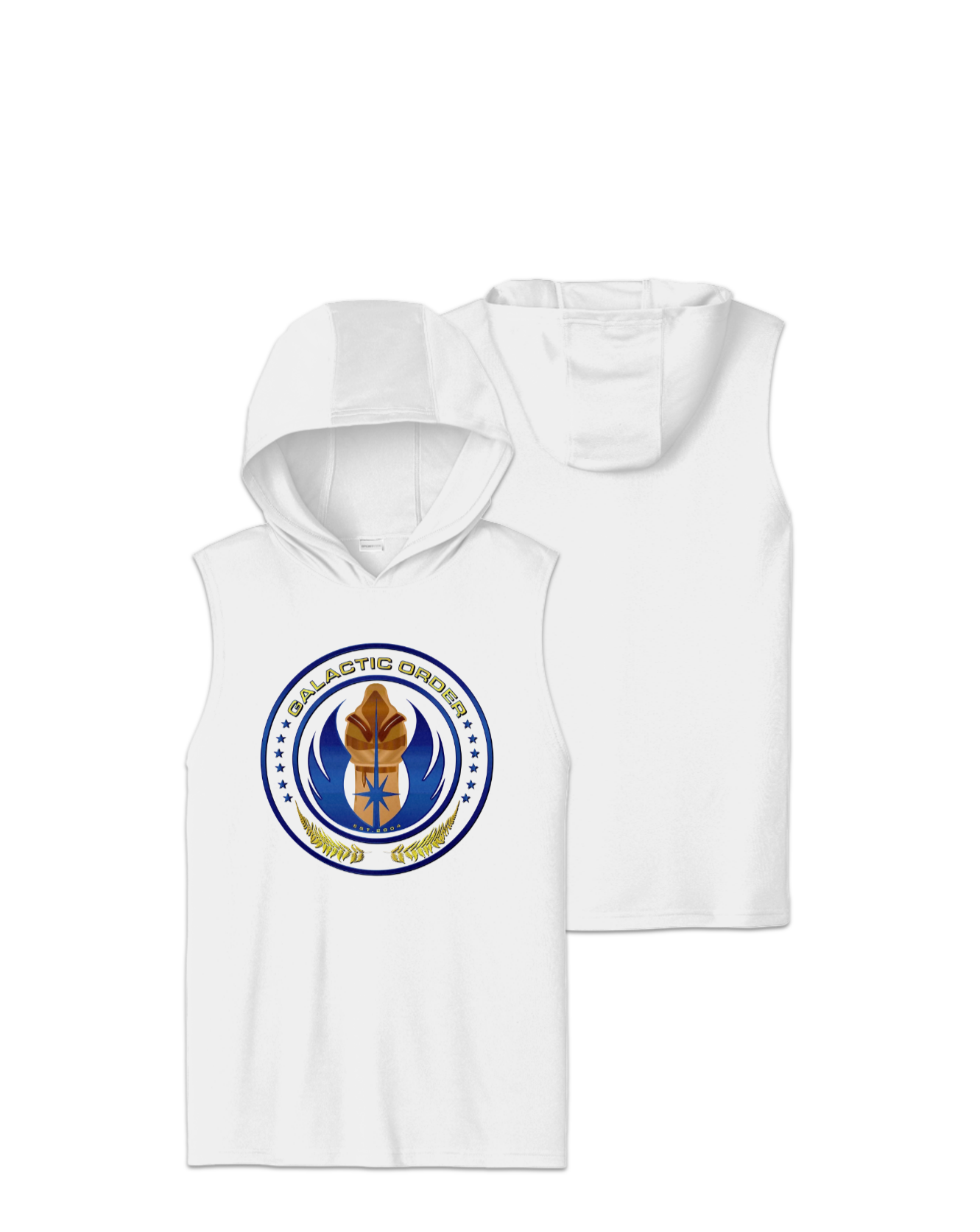 Rendered product preview, stack