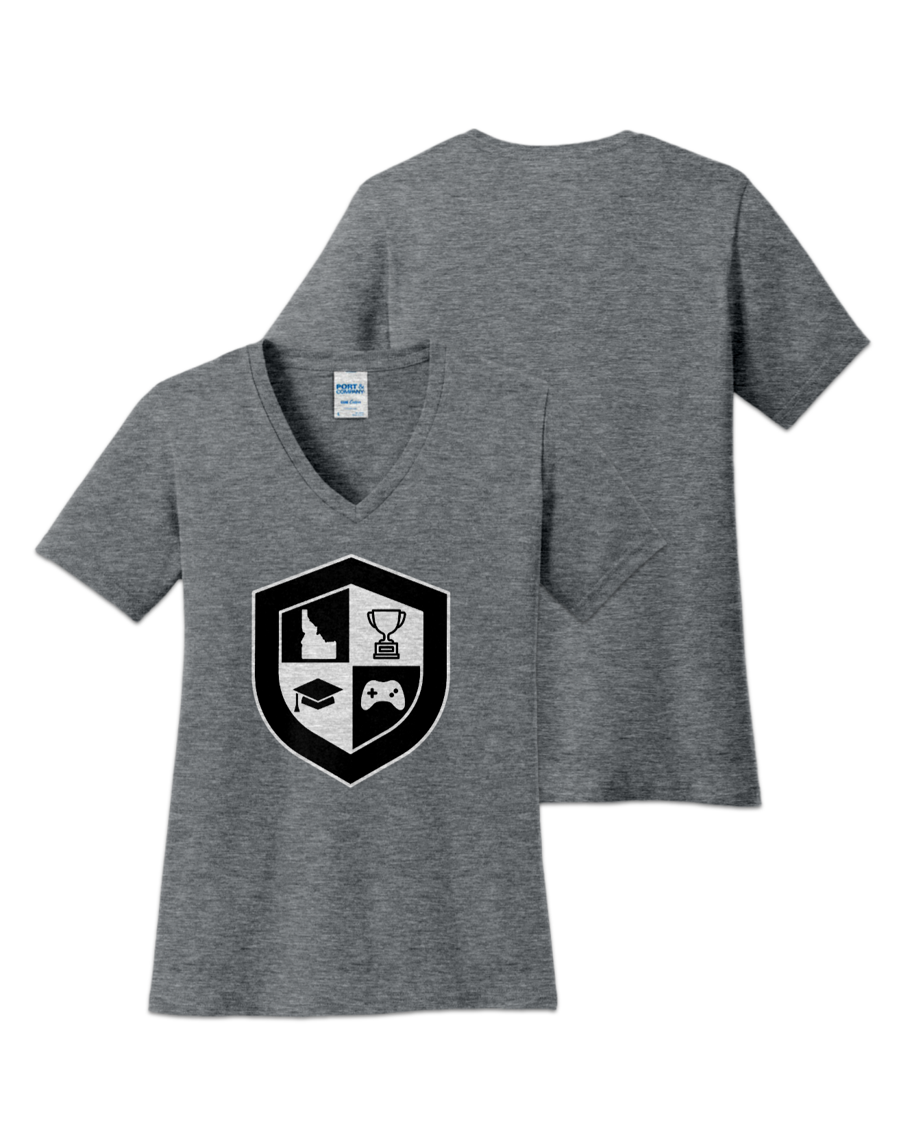 Rendered product preview, stack