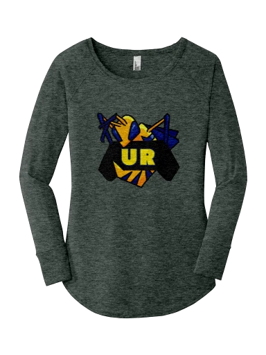 Women's Perfect Tri Long Sleeve Tunic Tee preview, front