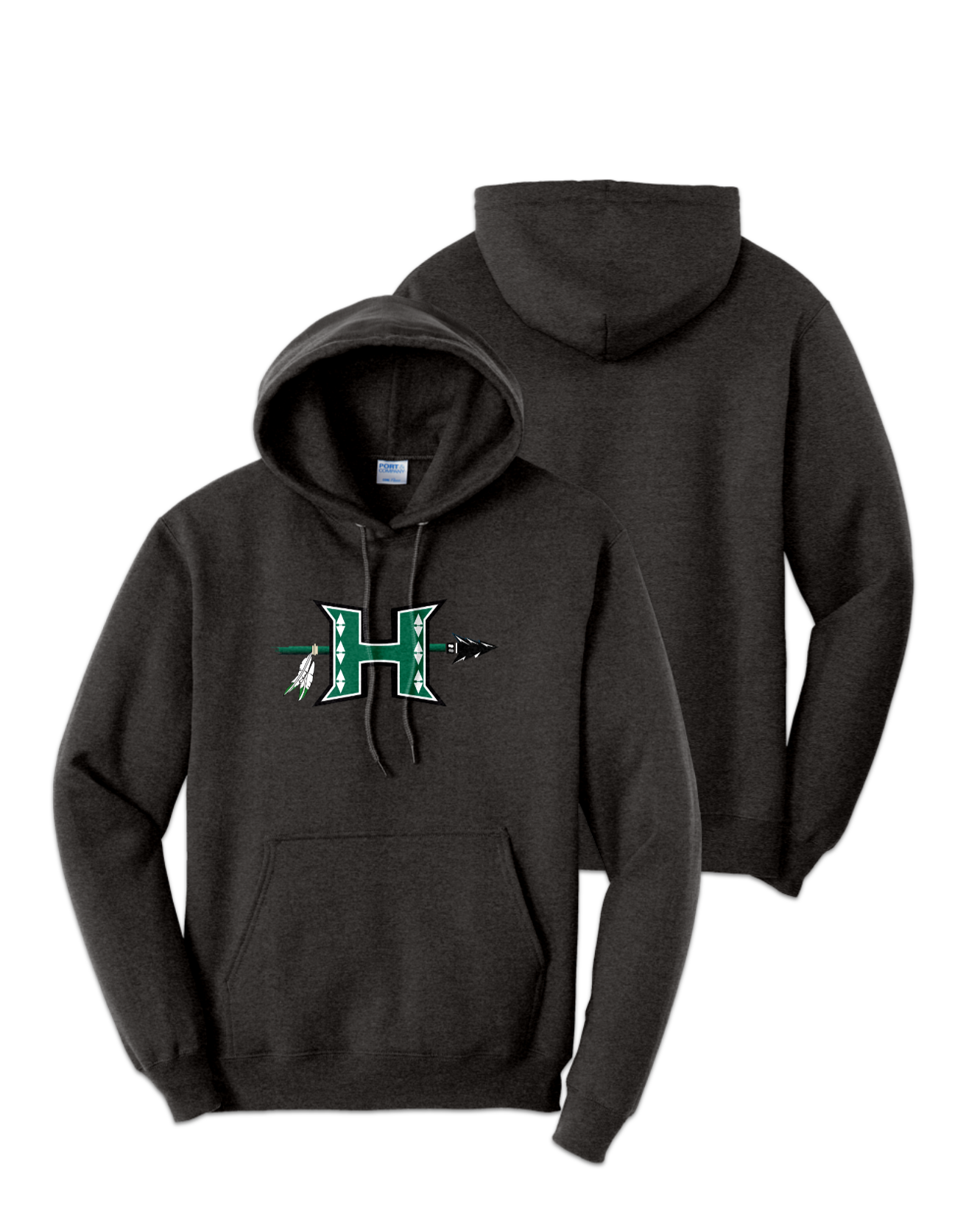 Rendered product preview, stack