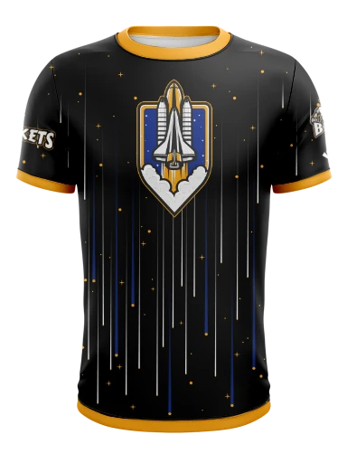 Custom Crew Neck Esports Jersey preview, front