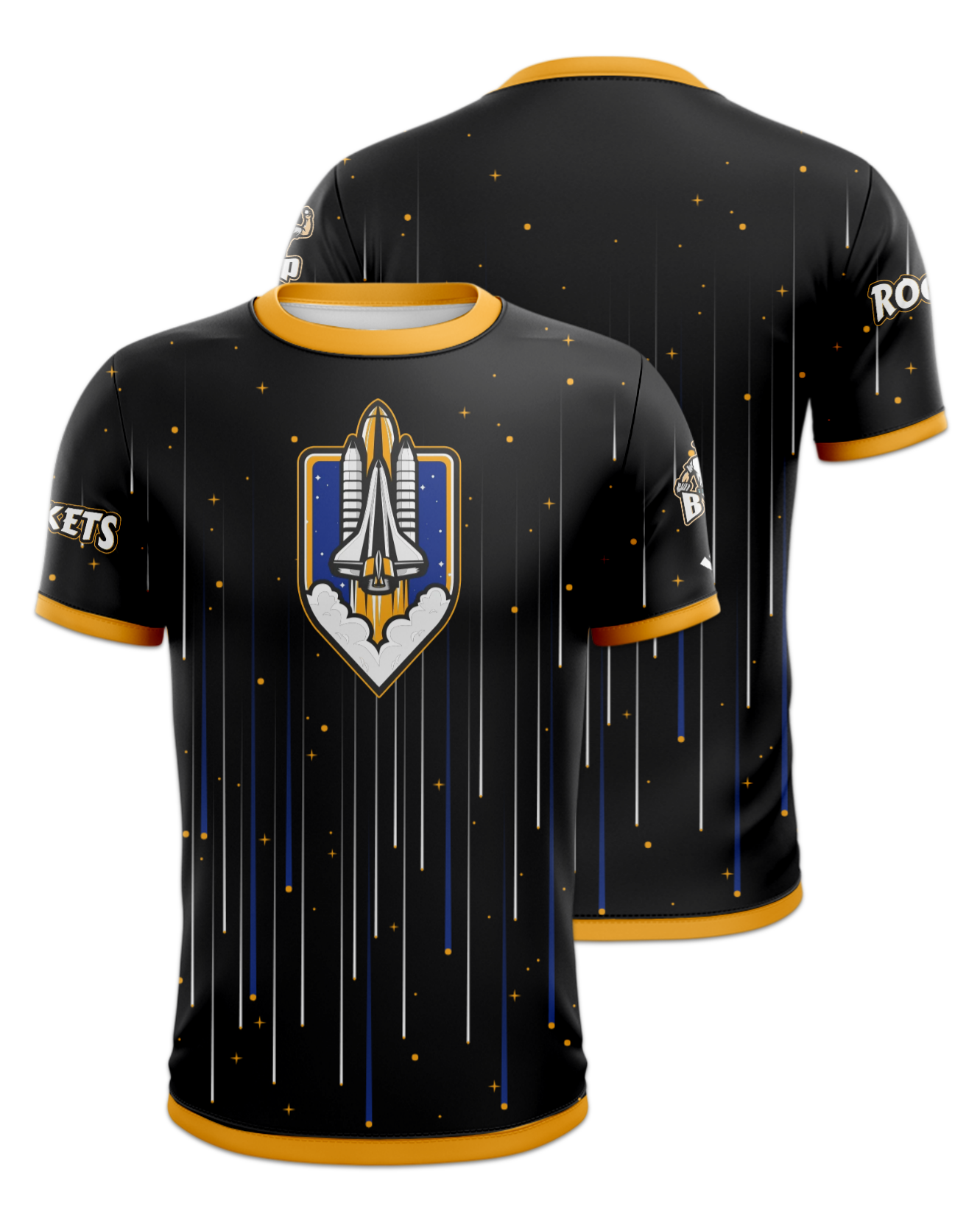 Rendered product preview, stack