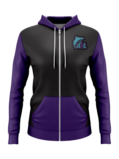 WOMEN'S ZIP UP HOODIE preview, front