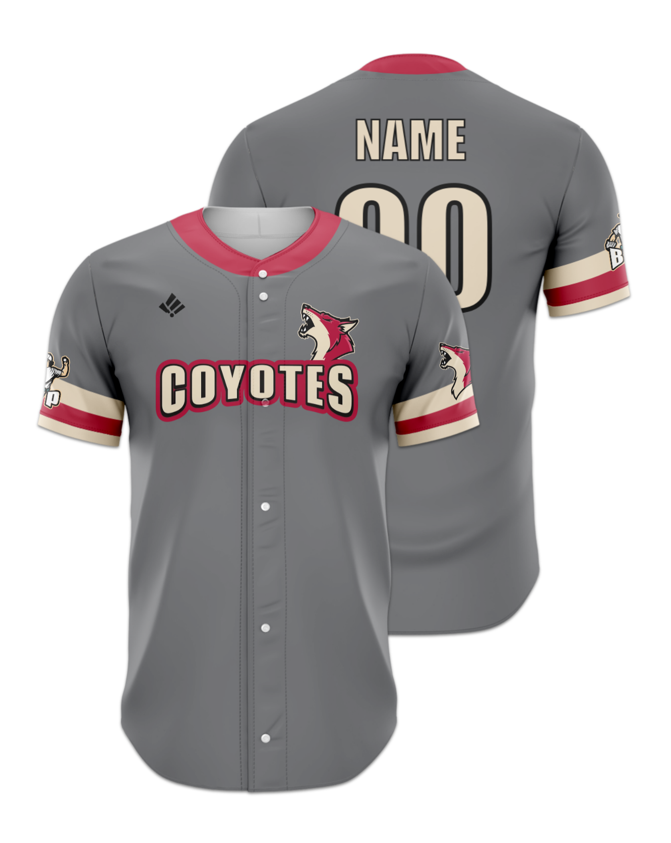 Rendered product preview, stack