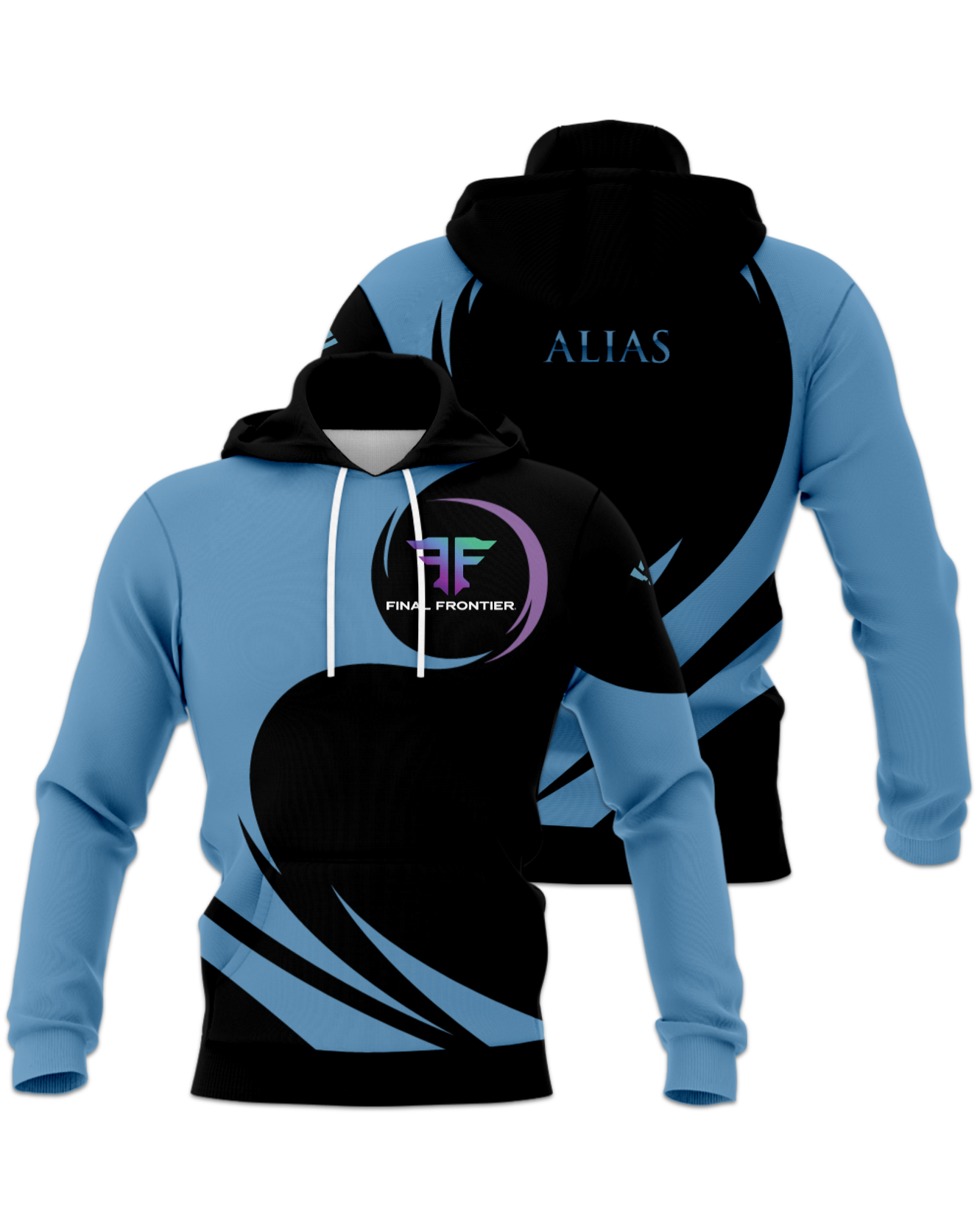 Rendered product preview, stack