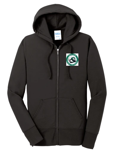 Women's Core Fleece Full-Zip Hooded Sweatshirt preview, front