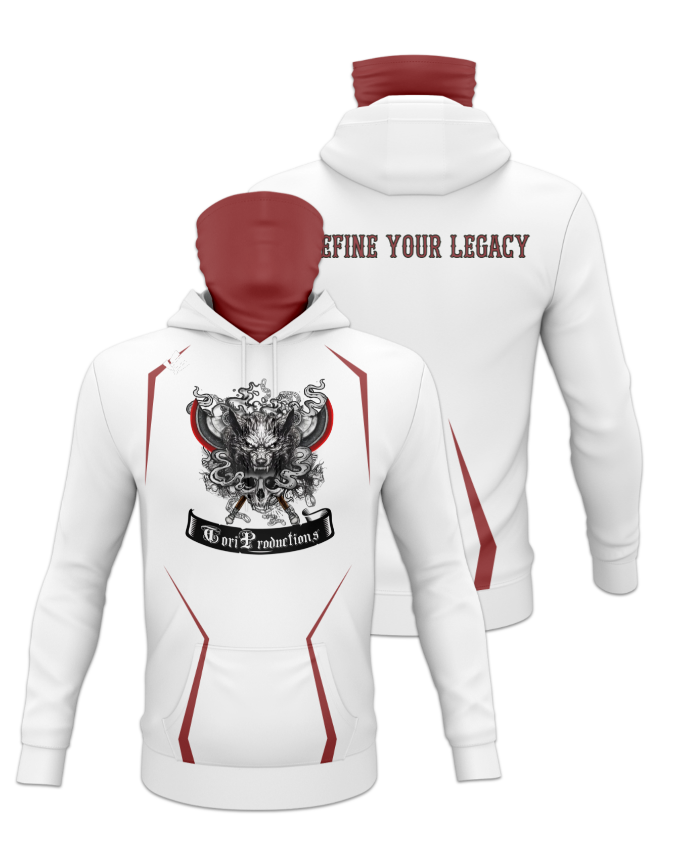 Rendered product preview, stack