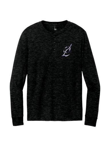 District Perfect Tri Long Sleeve Henley preview, front