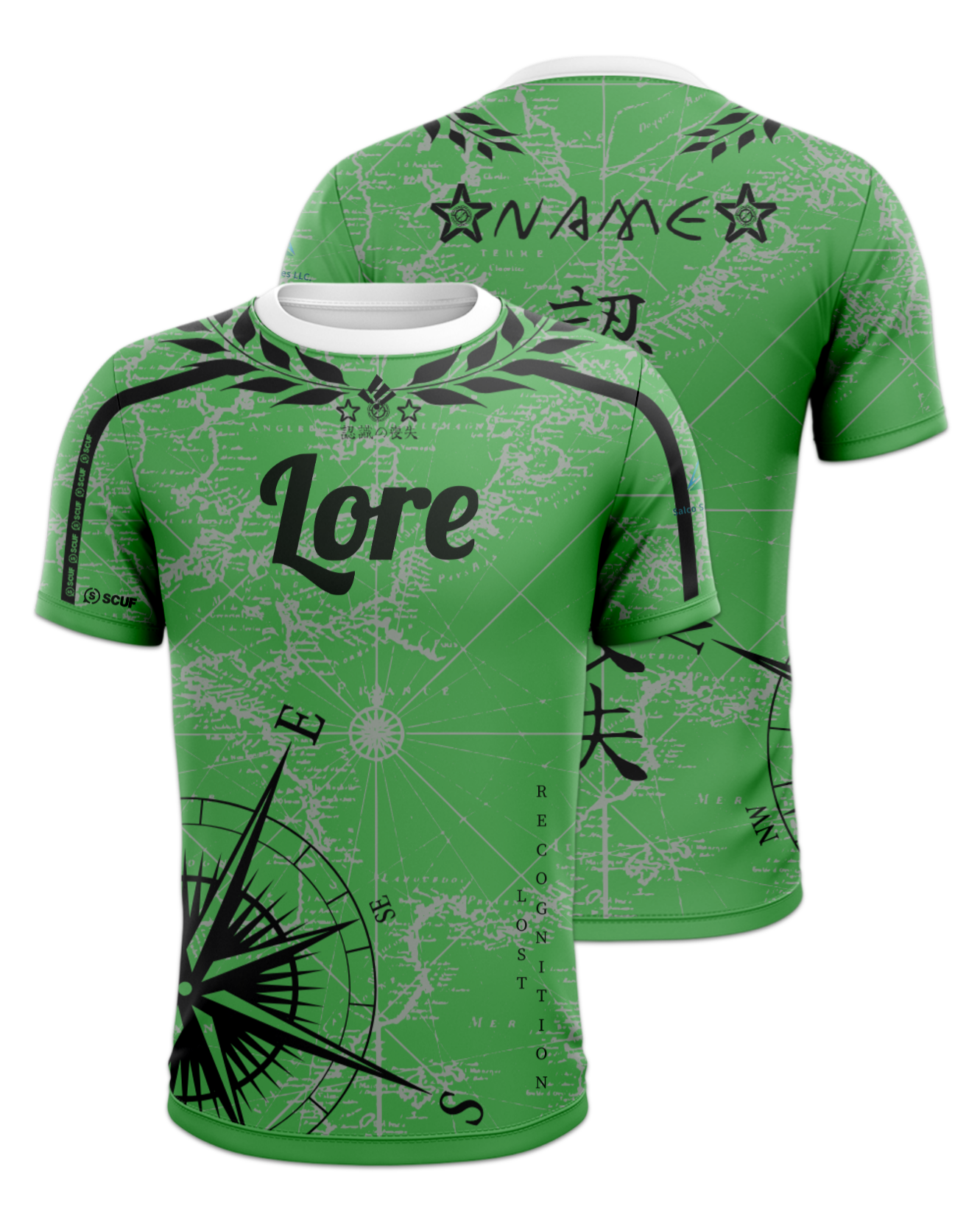 Rendered product preview, stack