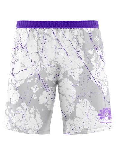 Mens Pocketed Sublimated Shorts preview, front
