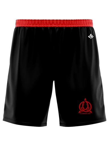 Mens Pocketed Sublimated Shorts preview, front