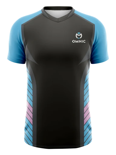 Split Collar Esports Jersey preview, front