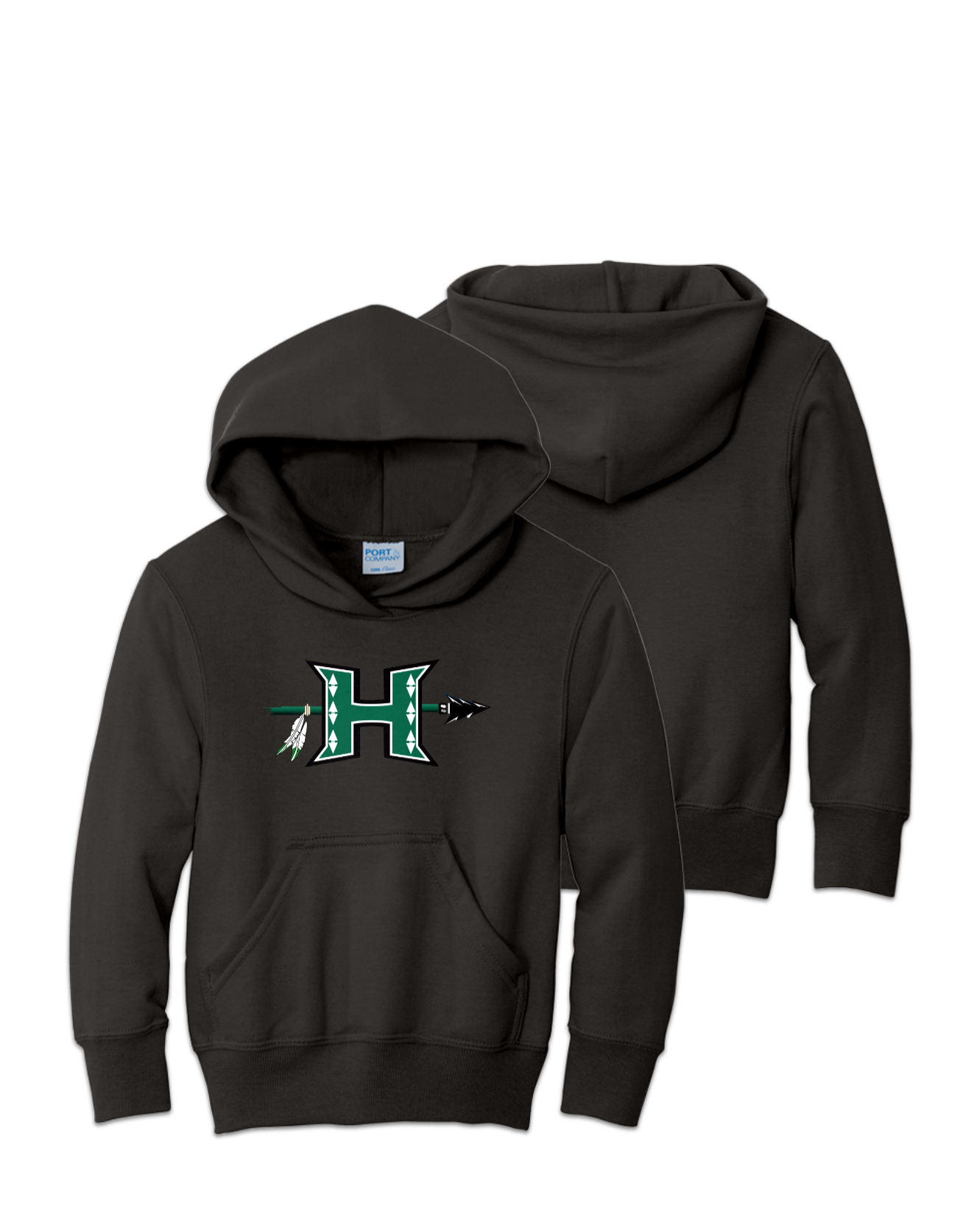 Rendered product preview, stack