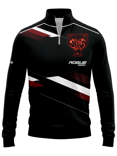 Pot of Sins Black Quarter Zip preview, front