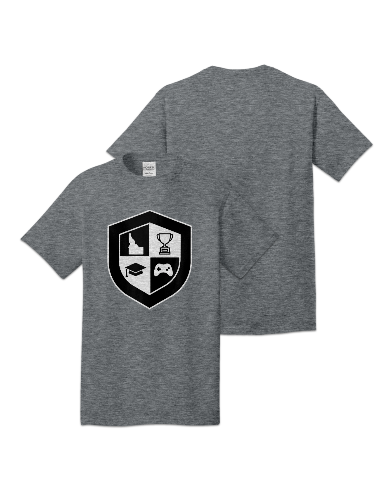 Rendered product preview, stack