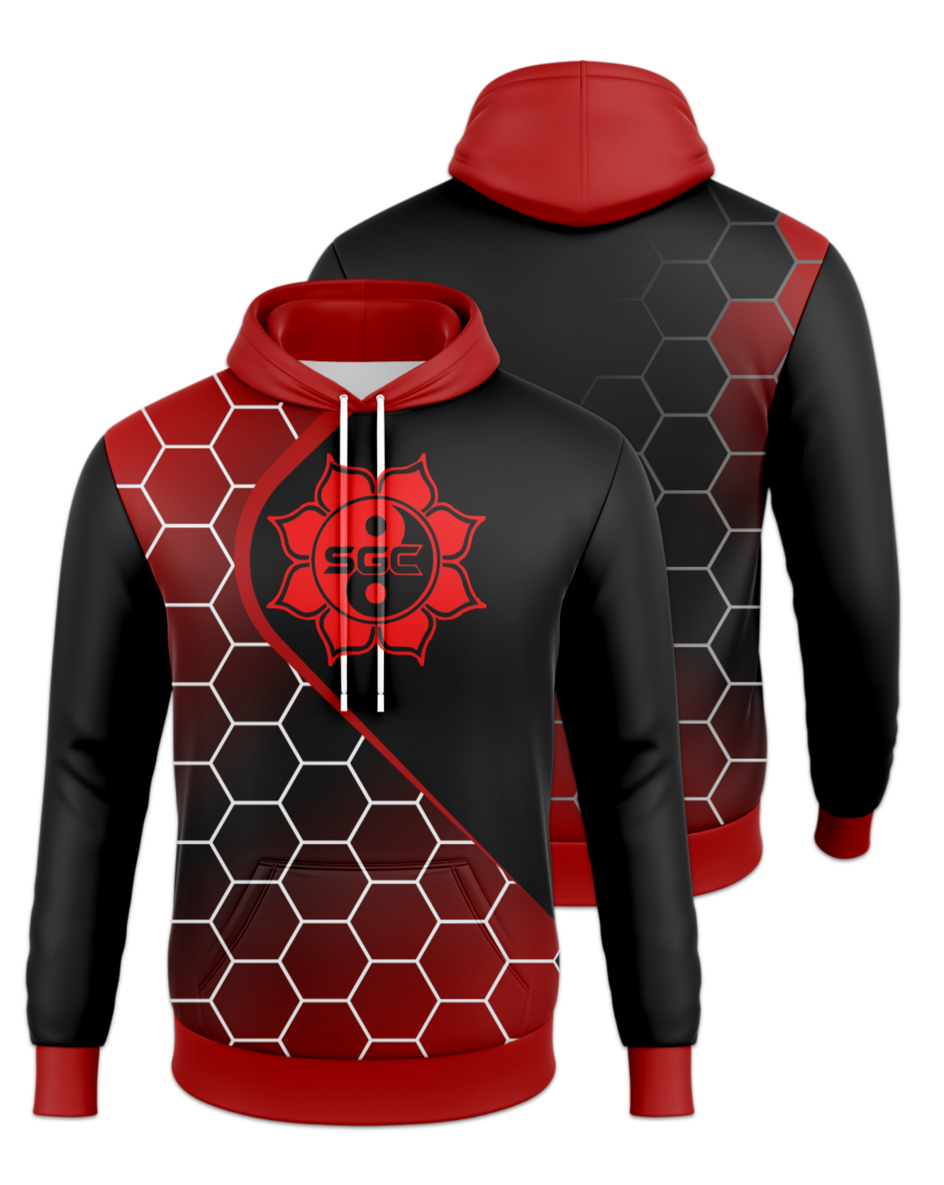 Rendered product preview, stack