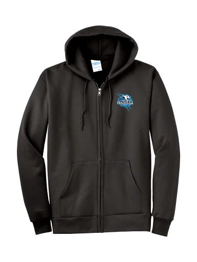 Tall Essential Fleece Full-Zip Hooded Sweatshirt preview, front