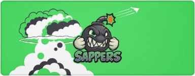 Sappers Mouse Pad preview, front