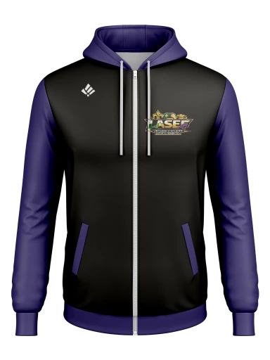 LASEF Hooded Soft Shell Full Zip Jacket preview, front