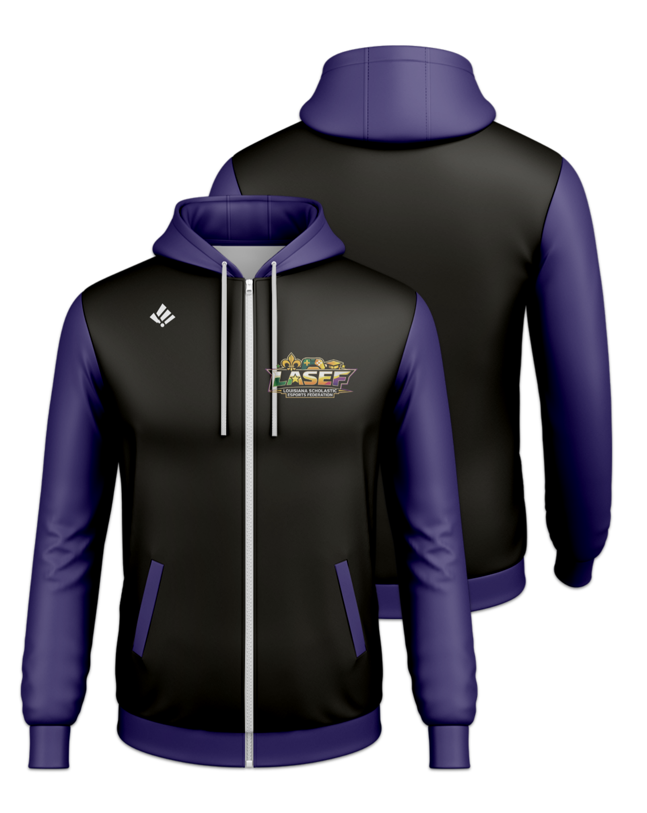 Rendered product preview, stack