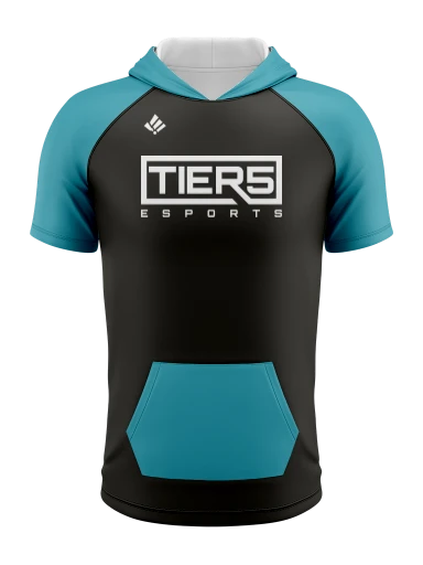 Personalized Men's Lightweight Core Short Sleeve Hoodie preview, front
