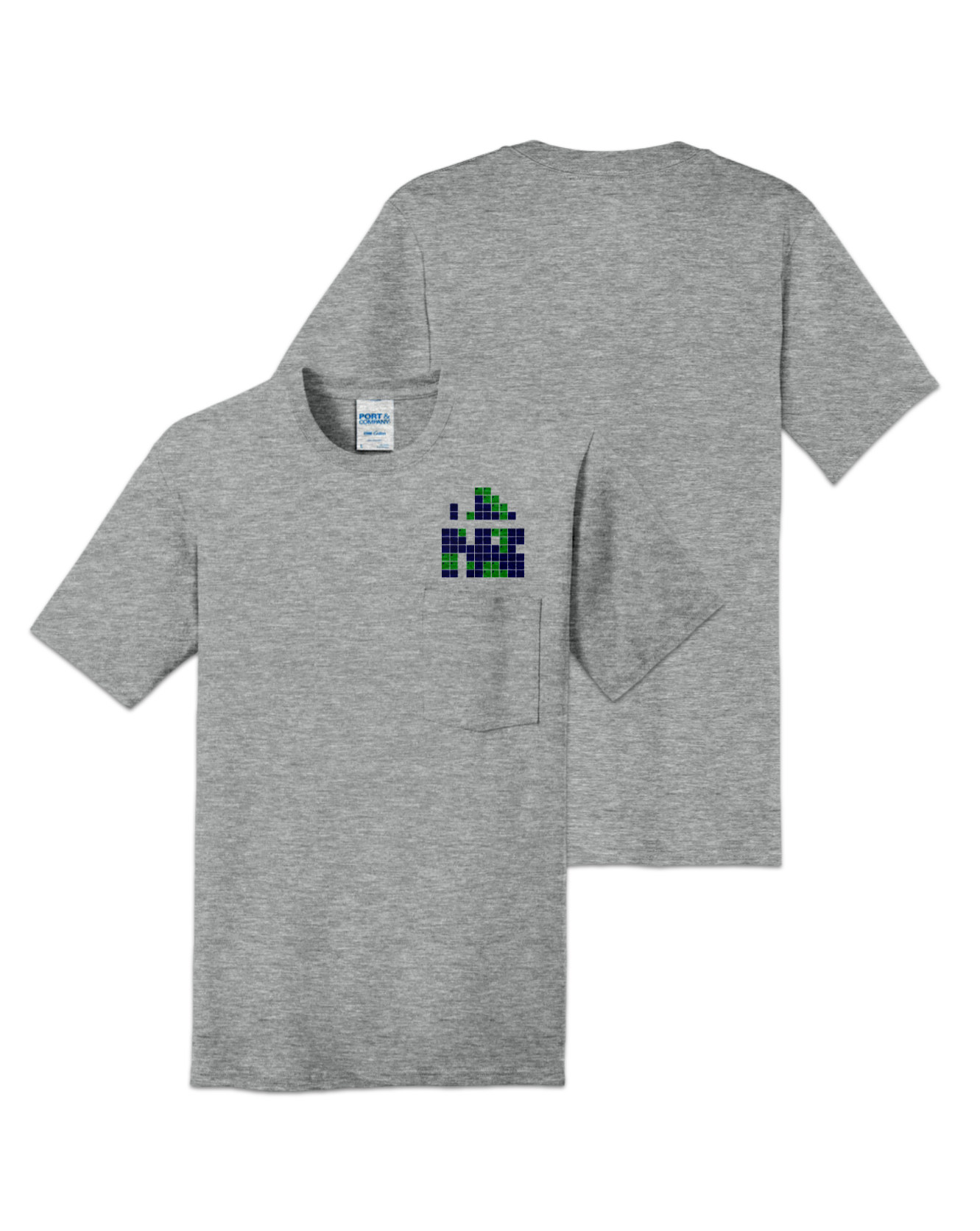 Rendered product preview, stack