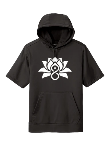 Sport-Tek Sport-Wick Fleece Short Sleeve Hooded Pullover preview, front