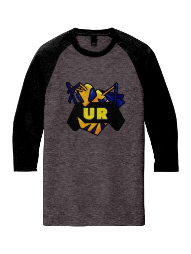 Perfect Tri 3/4-Sleeve Raglan preview, front