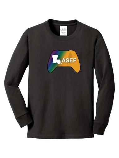 Youth Long Sleeve Core Cotton Tee preview, front