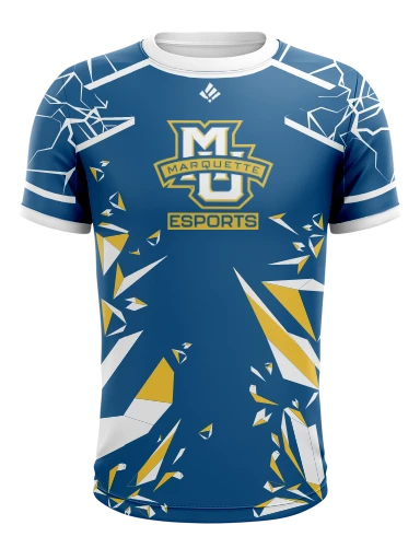 Custom Crew Neck Esports Jersey preview, front