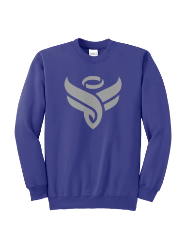 Port & Co Essential Fleece Crewneck Sweatshirt preview, front