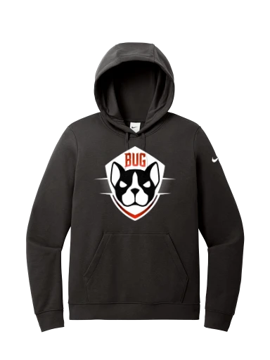 Nike Women's Club Fleece Sleeve Swoosh Pullover Hoodie preview, front