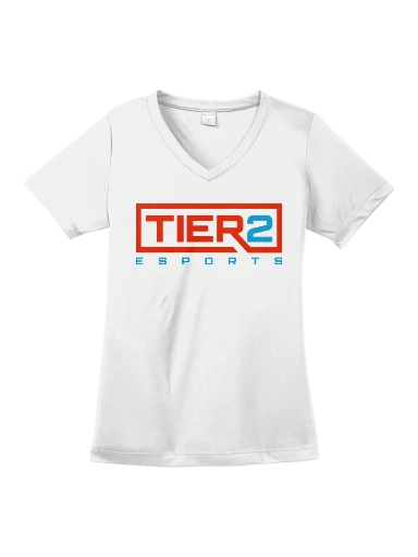 Tier 2 Fan Store Women's PosiCharge Competitor V-Neck Tee preview, front