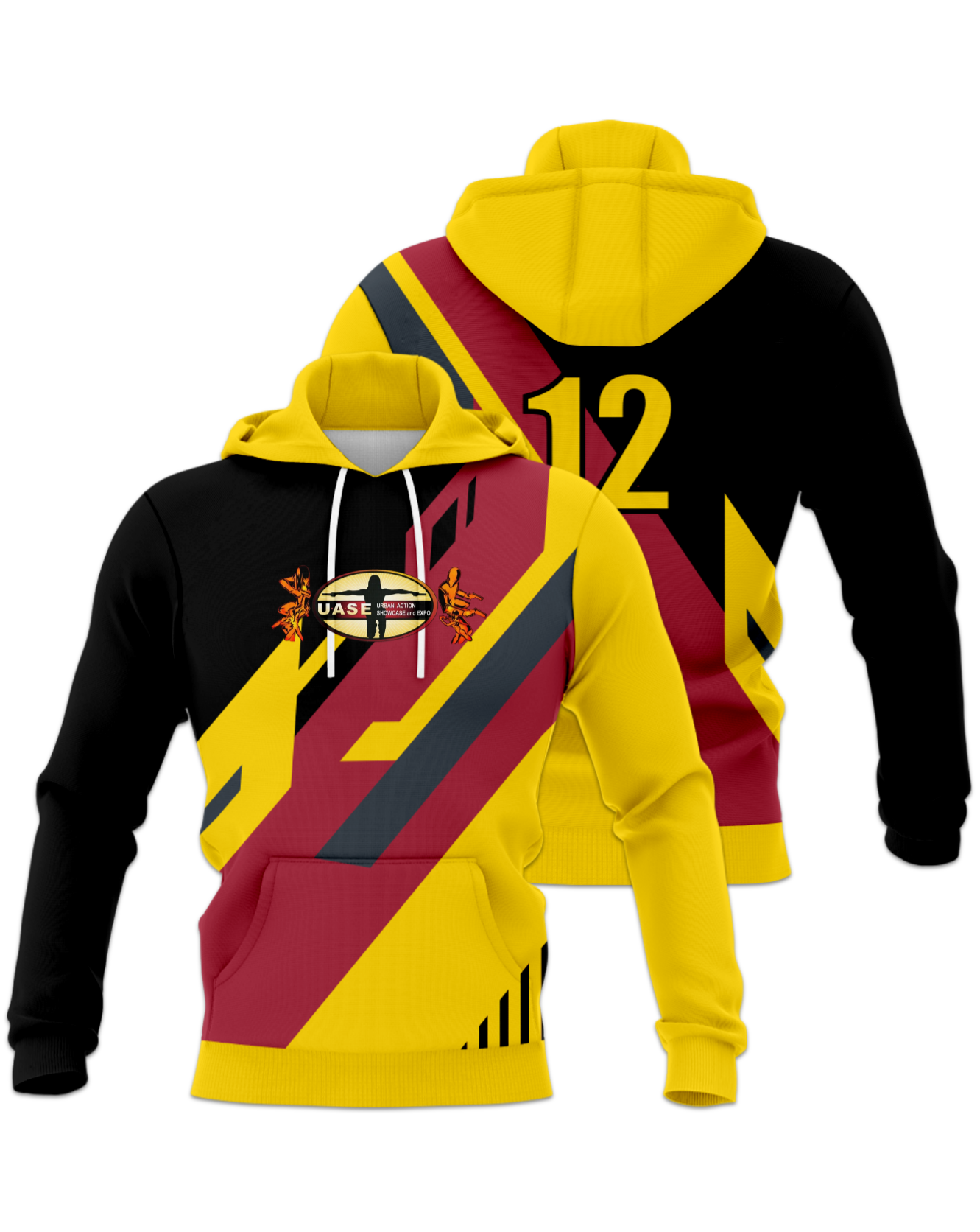 Rendered product preview, stack