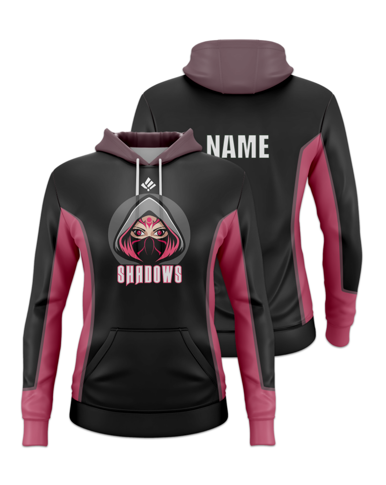 Rendered product preview, stack