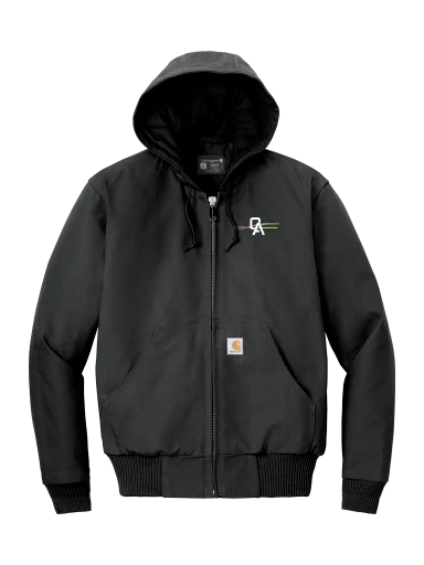 Carhartt Tall Quilted-Flannel-Lined Duck Active Jac preview, front