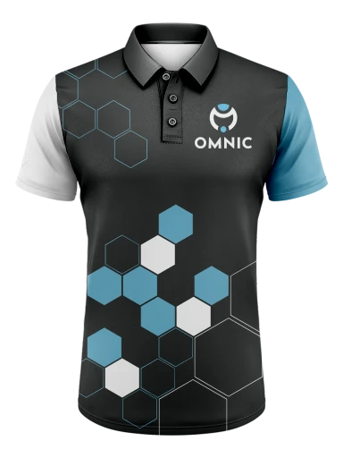 Sublimated Polo preview, front