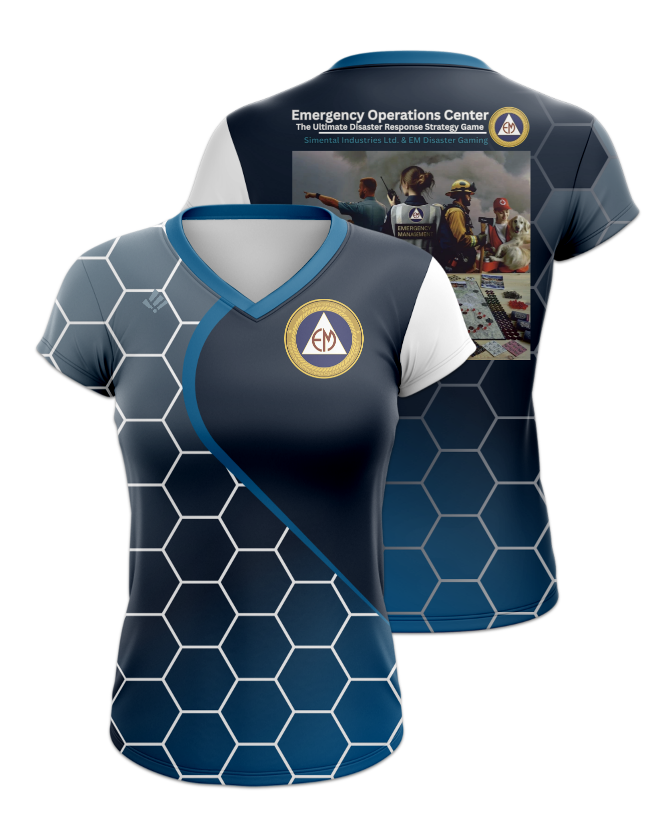 Rendered product preview, stack