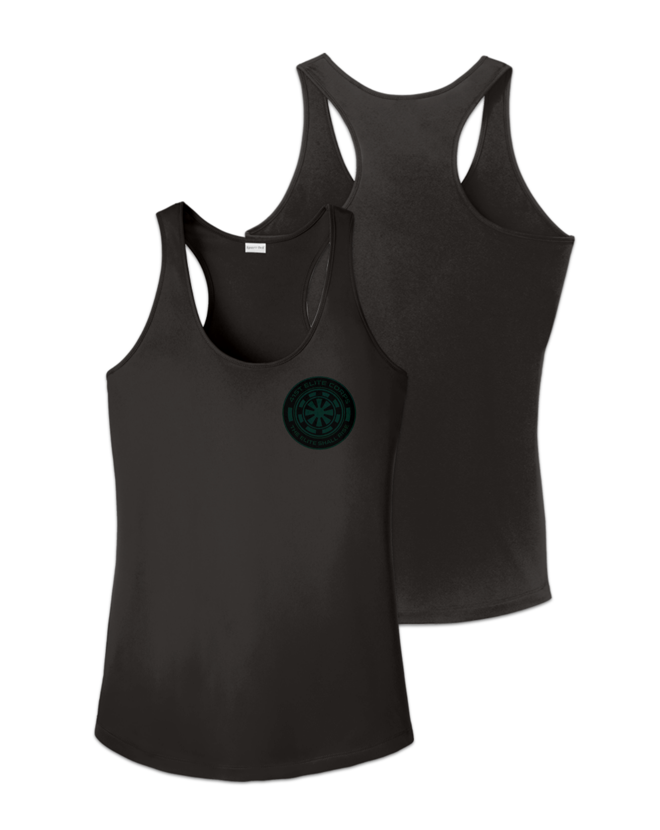 Rendered product preview, stack