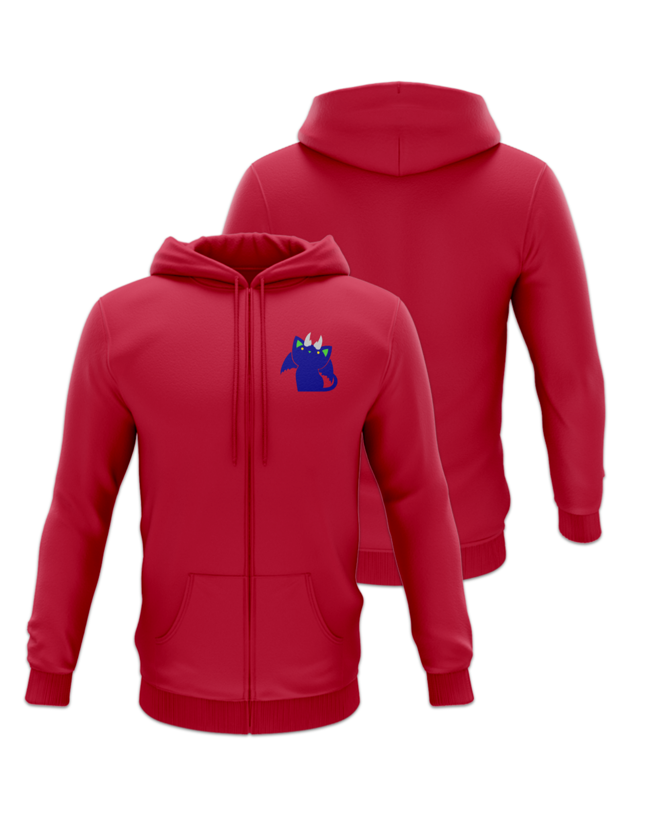 Rendered product preview, stack