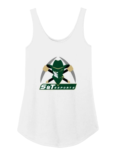 Women's Perfect Tri Relaxed Tank preview, front