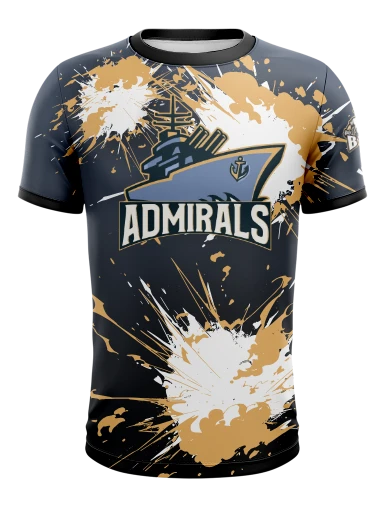 Custom Crew Neck Esports Jersey preview, front