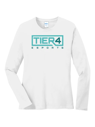 Tier 4 Fan Store Women's Long Sleeve Core Cotton Tee preview, front