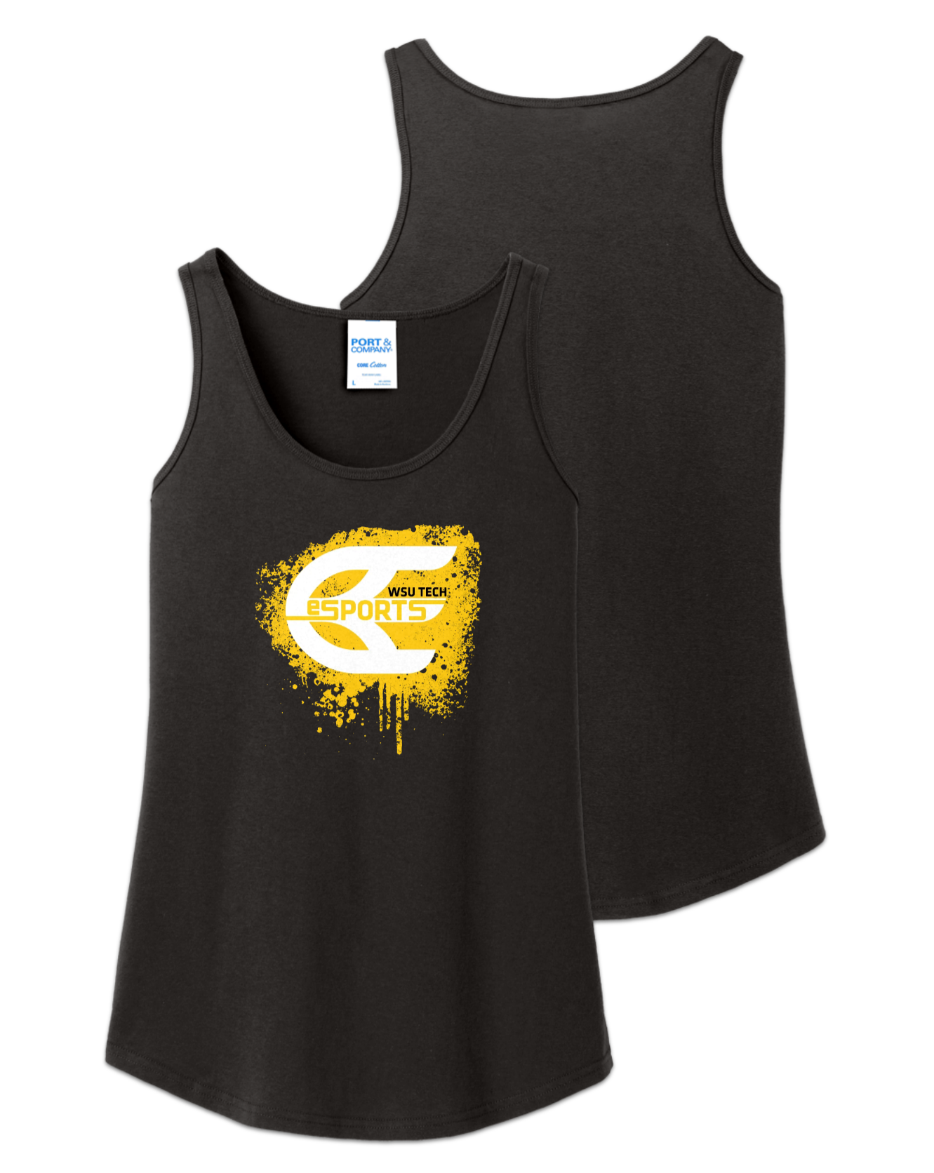 Rendered product preview, stack