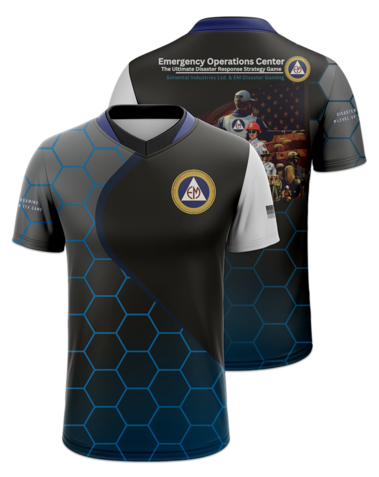 Rendered product preview, stack