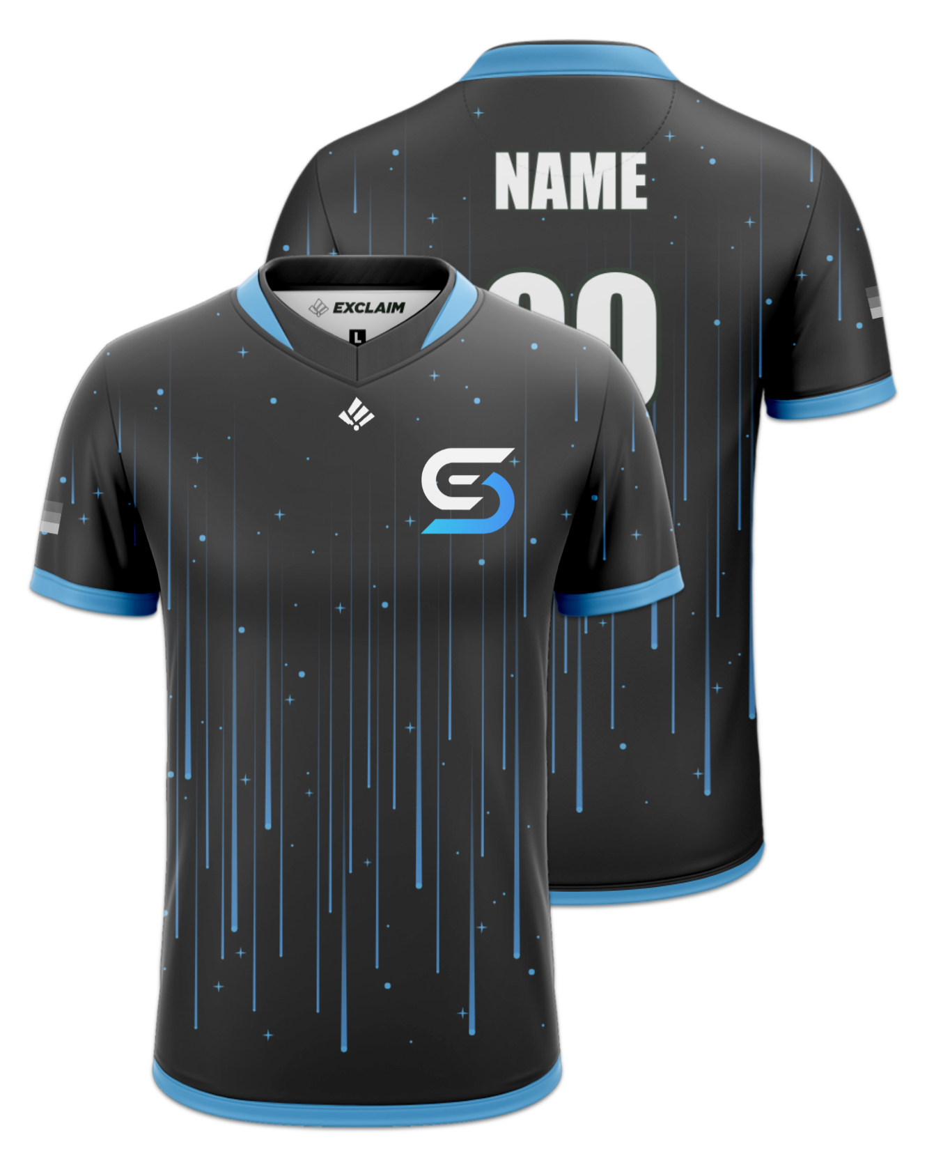 Rendered product preview, stack