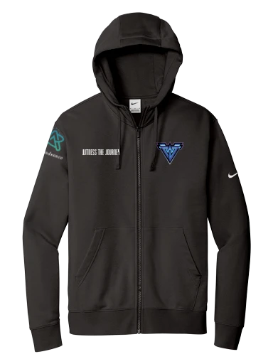 Nike Club Fleece Sleeve Swoosh Full-Zip Hoodie preview, front