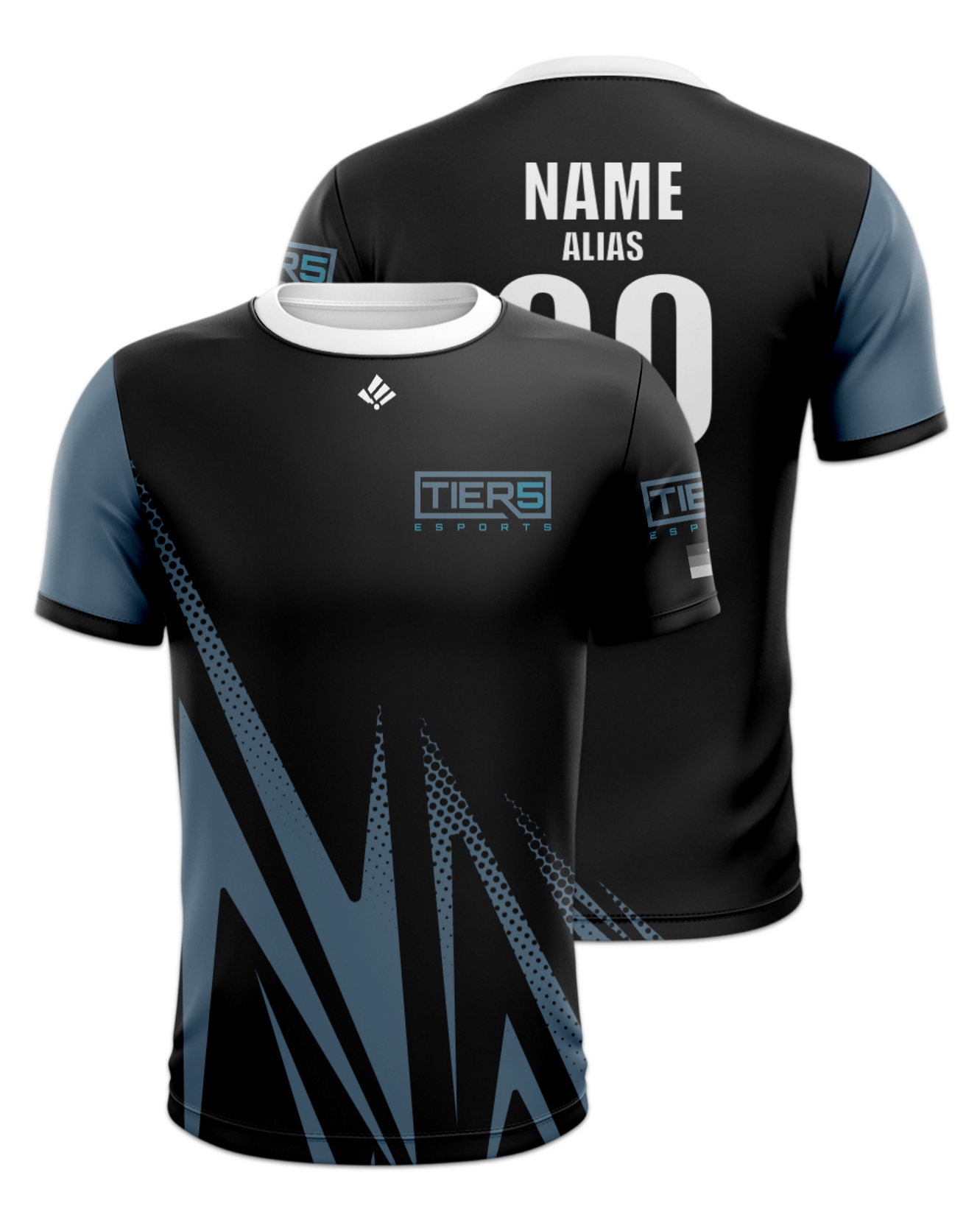 Rendered product preview, stack