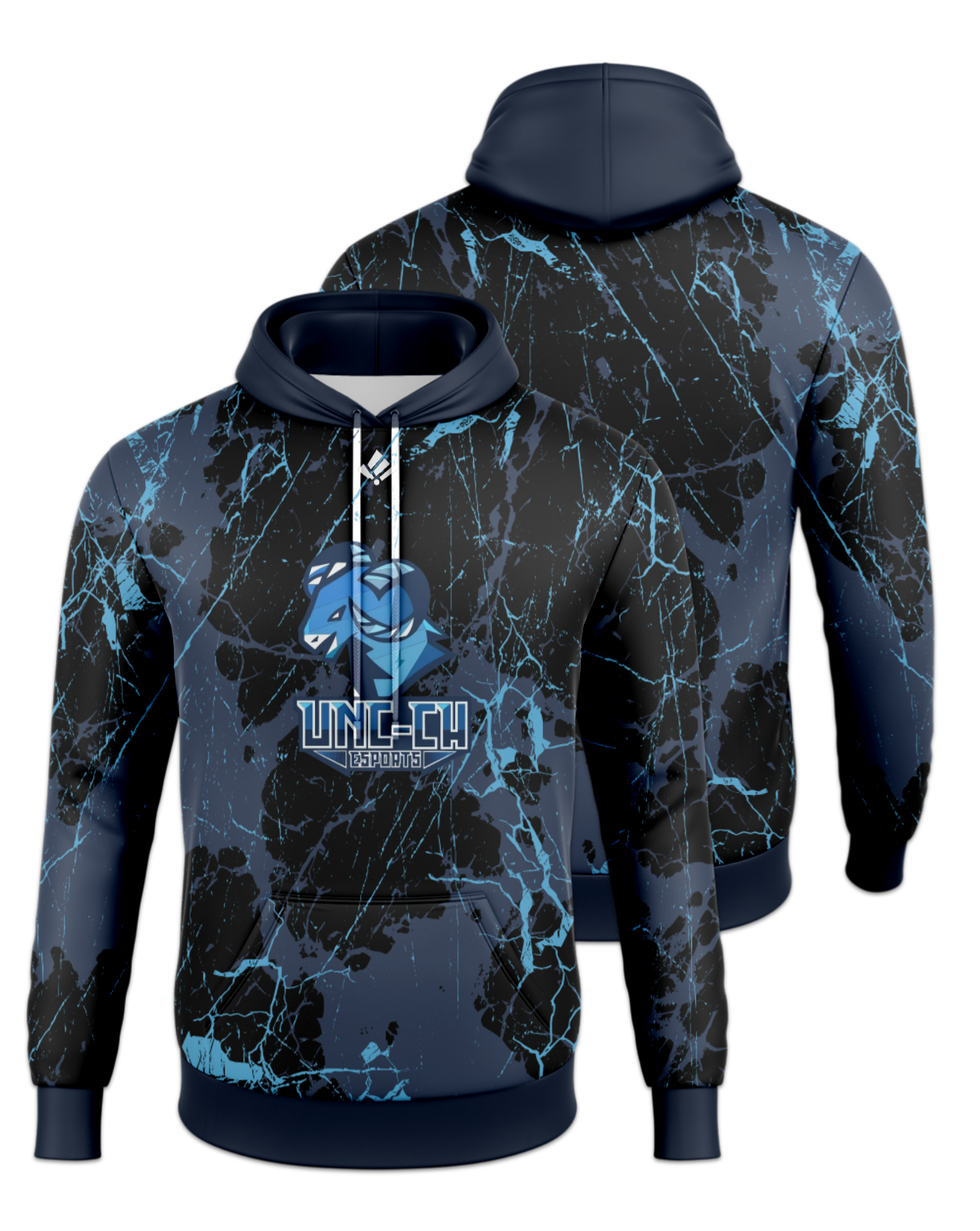 Rendered product preview, stack
